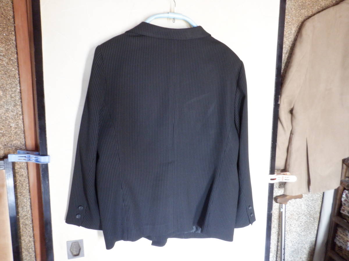 large size jacket TAMICA black. stripe 21ABR XL size 