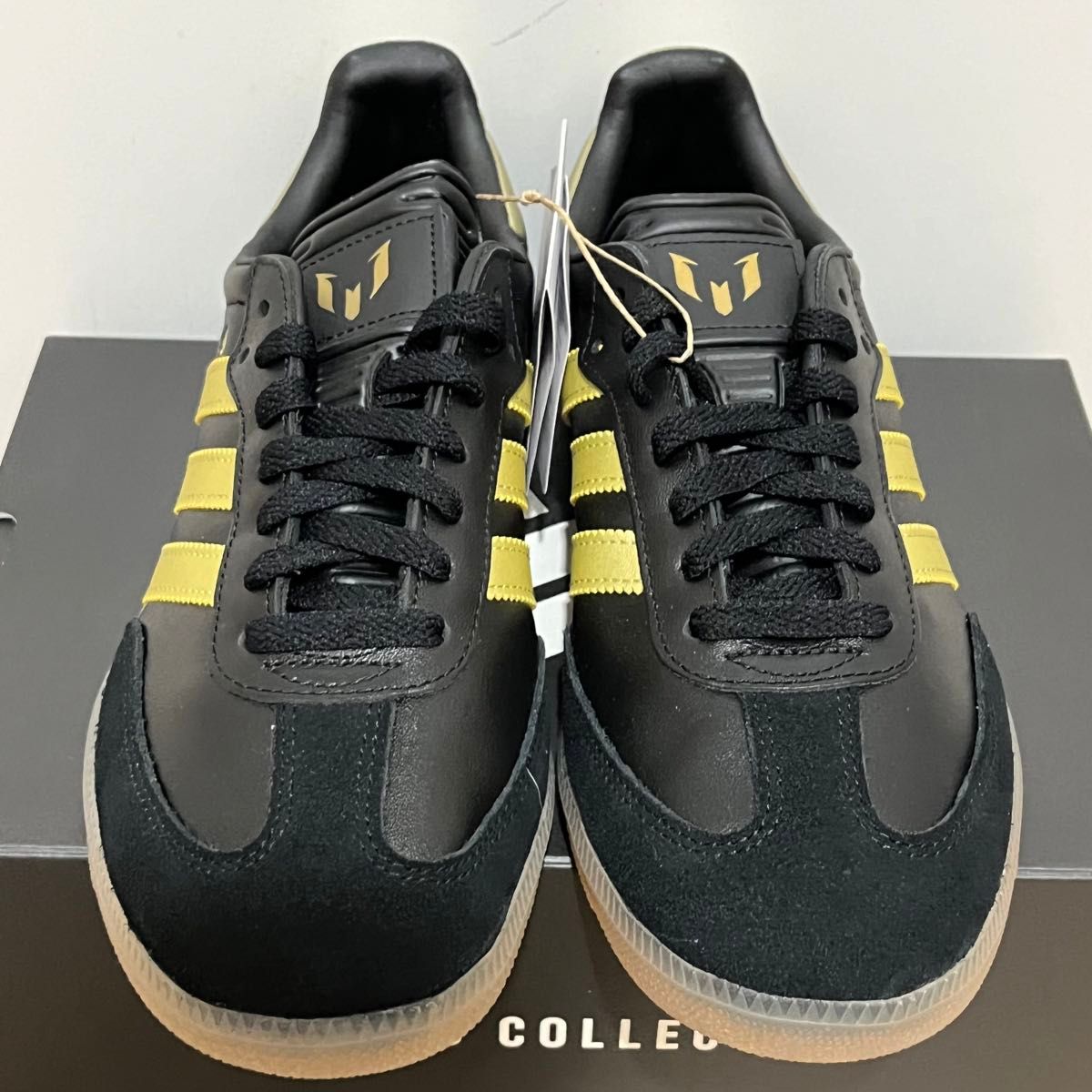 新品25cm】Lionel Messi × adidas Samba Black/Gold リオネル 新品25cm】Lionel Messi × adidas Samba Black/Gold リオネル
