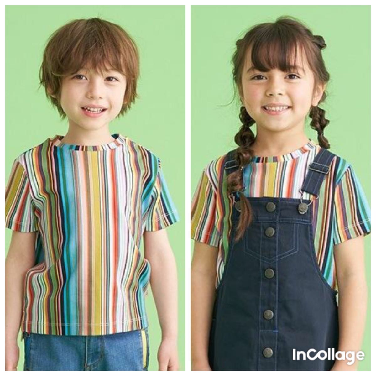 2点 新品 ポールスミス Tシャツ 110男女兼用 ミックスツインズ 双子 年子 2点セット 新品 ポールスミス Tシャツ 110 マルチストライプ