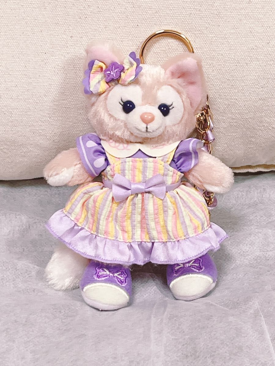 香港ディズニーランド リーナベル ぬいぐるみキーホルダー 香港ディズニーランド リーナベル ぬいぐるみキーホルダー