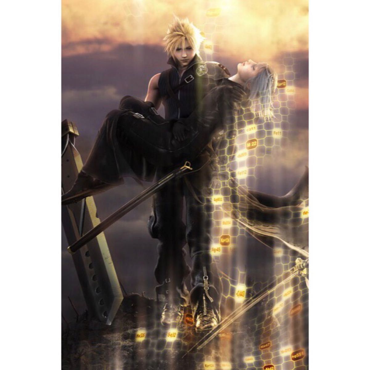 ファイナルファンタジー7 FF7AC クラウド カダージュ スリーブ ファイナルファンタジー7 FF7AC クラウド カダージュ スリーブ