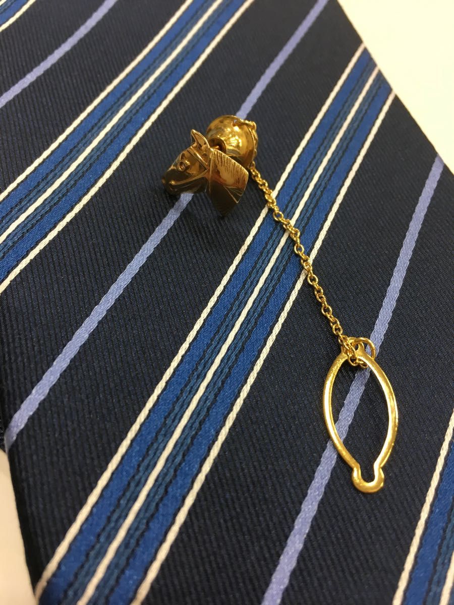 18金 馬のネクタイピン 新品 宝石店ストック 馬 ネクタイピン 金 18金 馬のネクタイピン 新品 宝石店ストック 馬 ネクタイピン 金