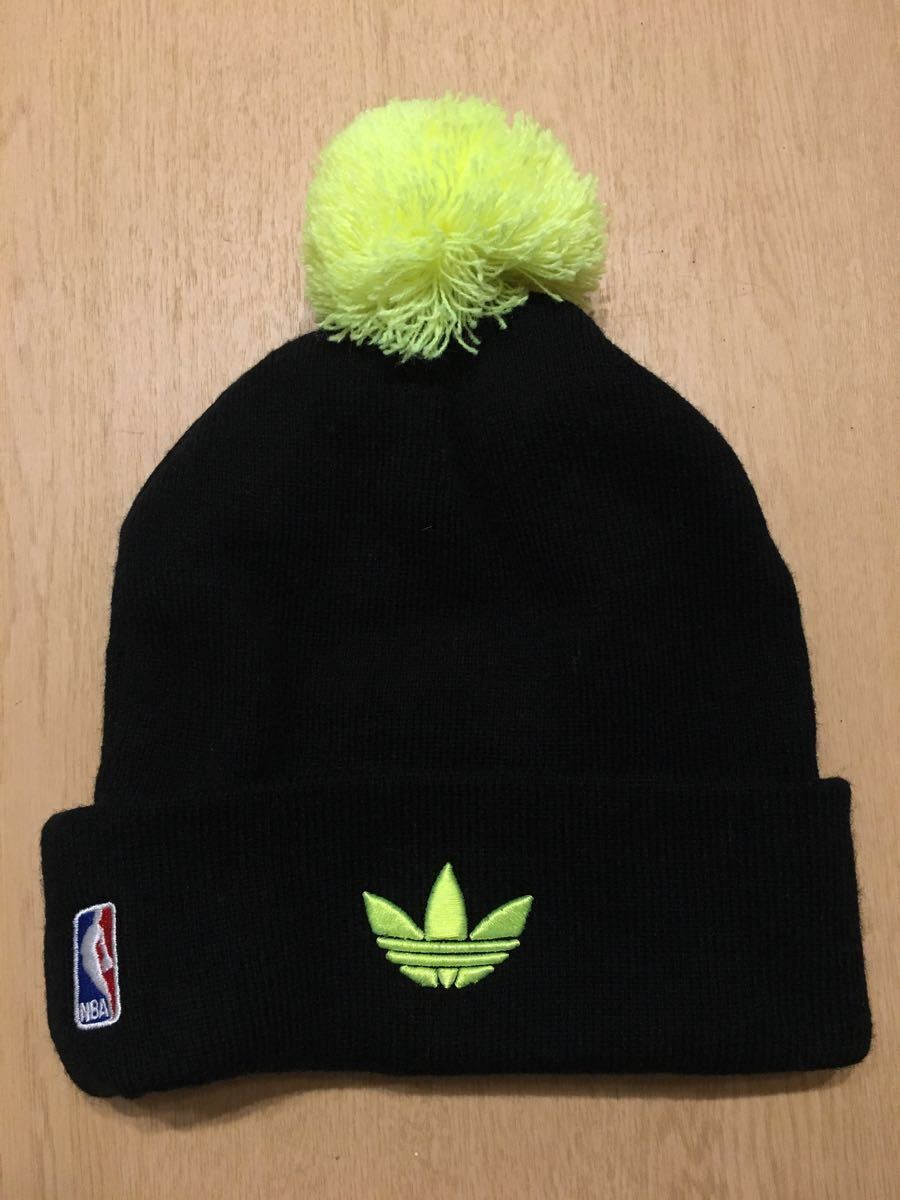 adidas NBA・ロサンゼルス・レイカーズ・ビーニー コラボニット帽