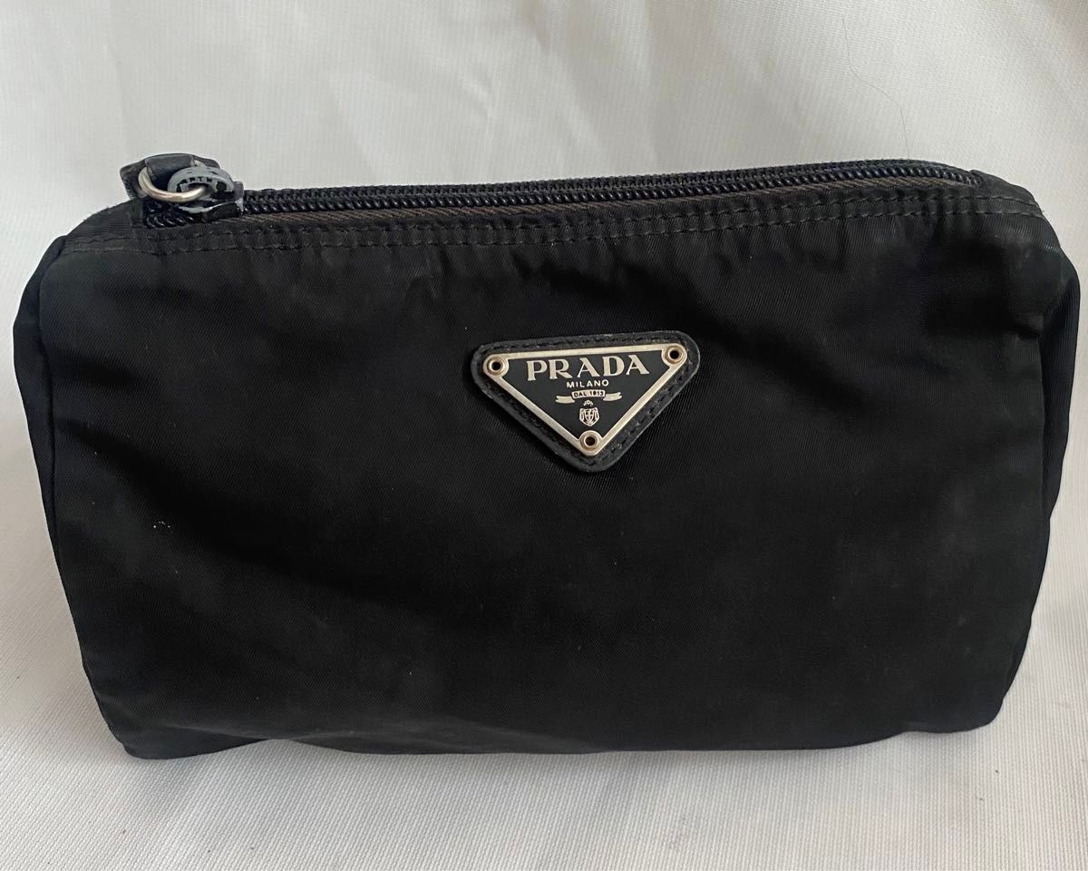 プラダ ポーチ ナイロン PRADA テスートナイロン コスメポーチ