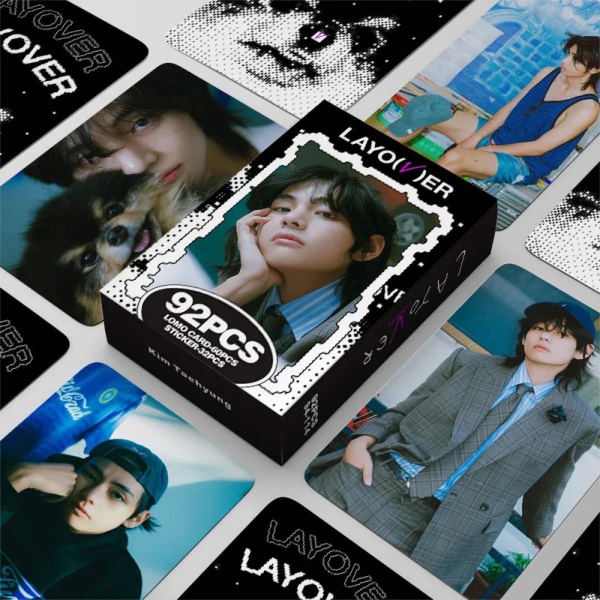 BTS テテ テヒョン V フォトカード トレカ ロモカード LAYOVER BTS テテ テヒョン V フォトカード トレカ ロモカード LAYOVER