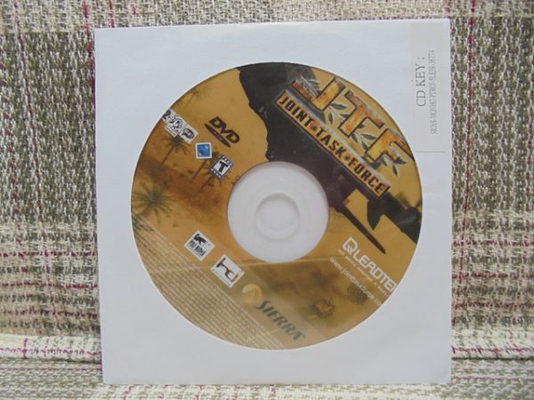 JTF [JOINT TASK FORCE ]　DVD-ROM（Windows GAME／KEY付き）ゲームディスクのみ_画像1