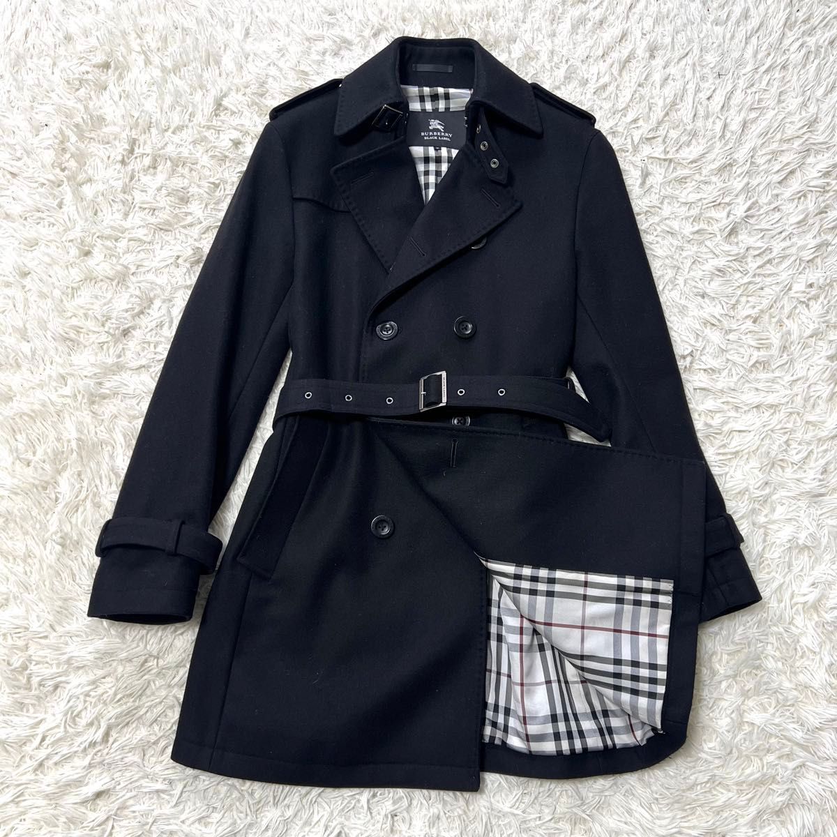 美品】BURBERRY BLACK LABEL バーバリーブラックレーベル 美品】BURBERRY BLACK LABEL バーバリーブラックレーベル
