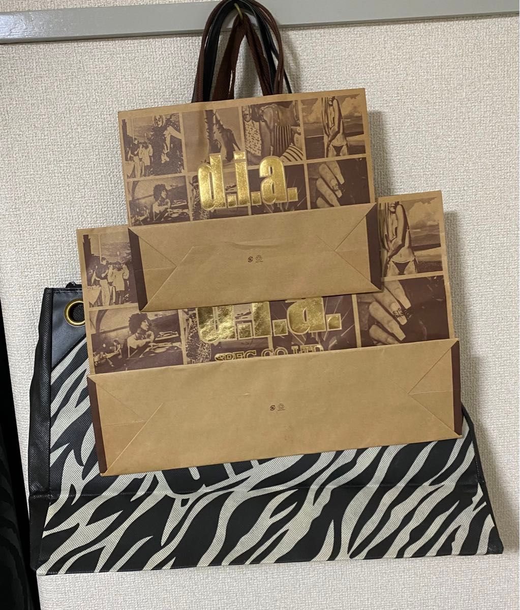 d i a 福袋 ショッパー 紙袋 トートバッグ まとめ売り セット d i a 福袋 ショッパー 紙袋 トートバッグ まとめ売り セット