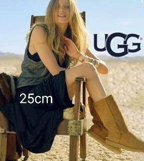 美品 UGGアグ 25cm クラッシックトール 5815 ロングムートン 美品 UGGアグ 25cm クラッシックトール 5815 ロングムートン