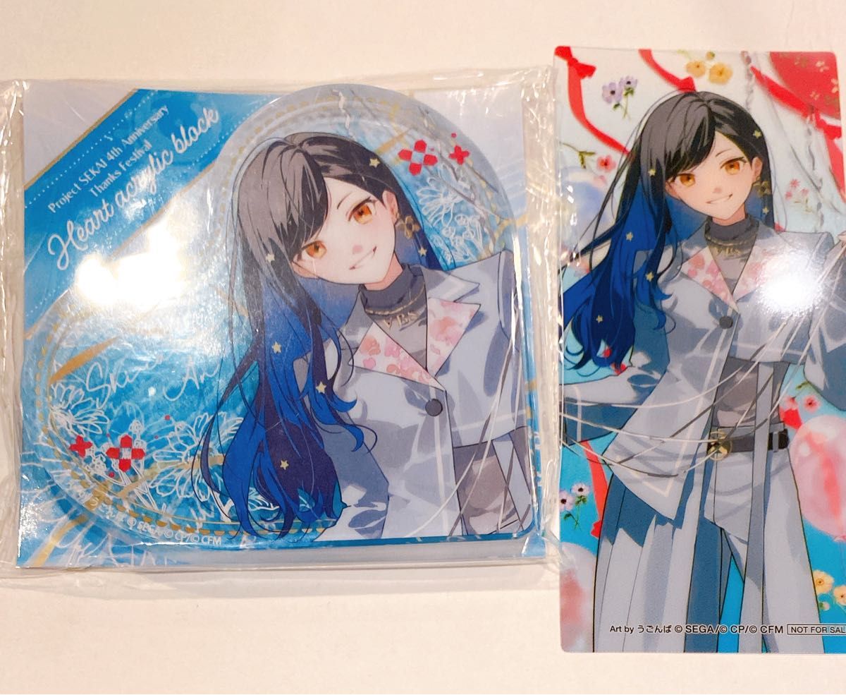 プロセカ 白石杏 4th Anniversary 感謝祭 アクリルブロック 特典 プロセカ 白石杏 4th Anniversary 感謝祭 アクリルブロック 特典