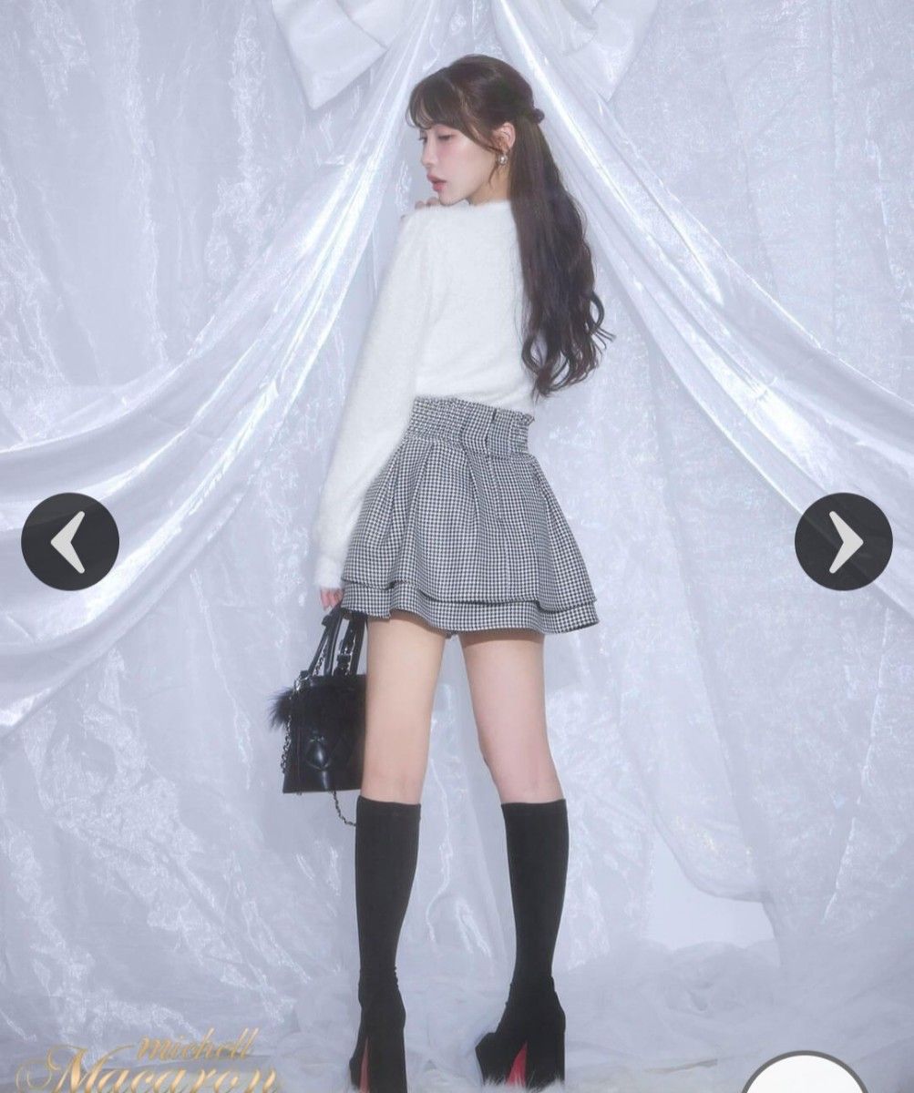 ミシェルマカロン 美脚 スカート 千鳥柄 Mサイズ|Yahoo!フリマ ミシェルマカロン 美脚 スカート 千鳥柄 Mサイズ|Yahoo!フリマ