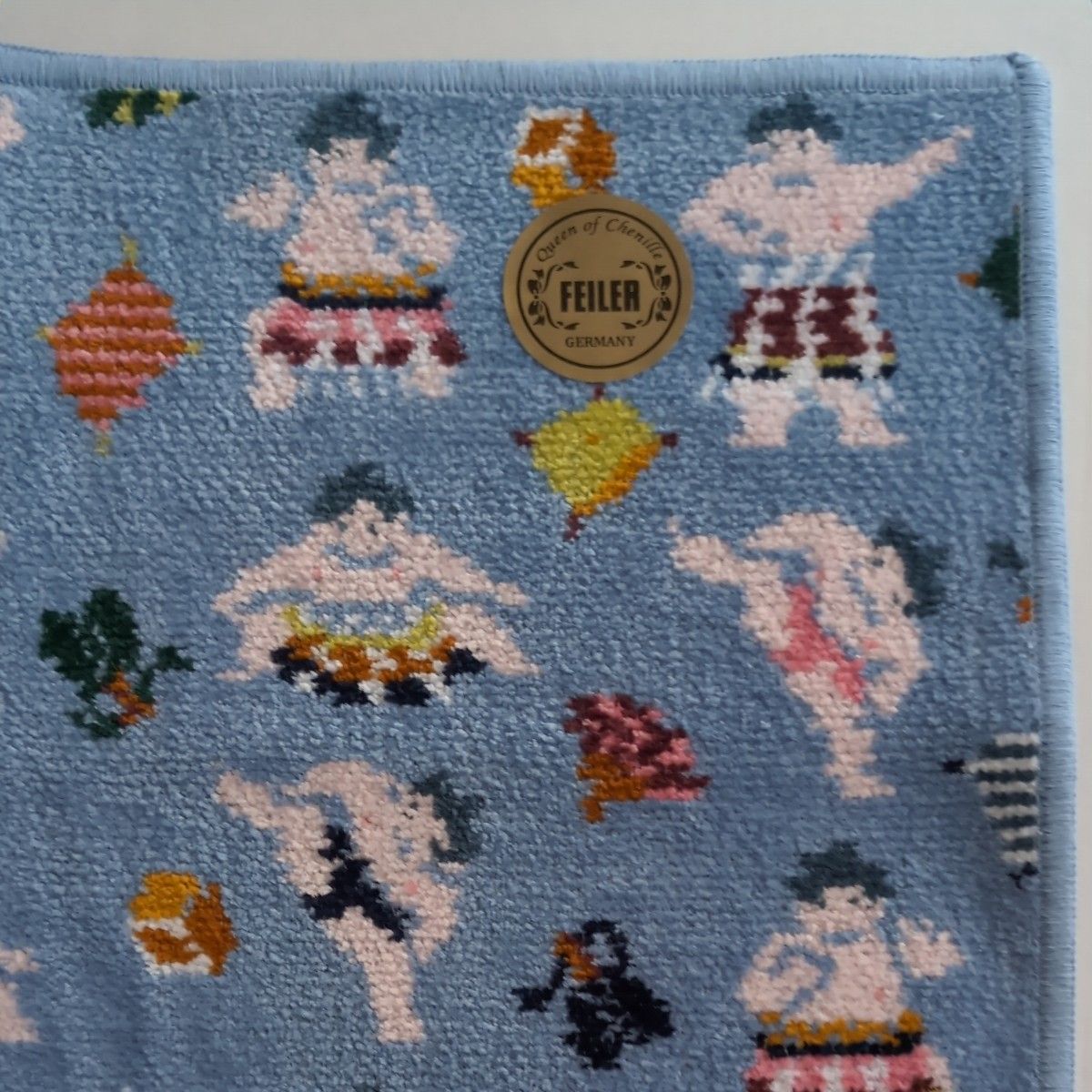 新品】ラブラリーバイフェイラー ハンカチ ハッケヨイ 相撲 新品】ラブラリーバイフェイラー ハンカチ ハッケヨイ 相撲