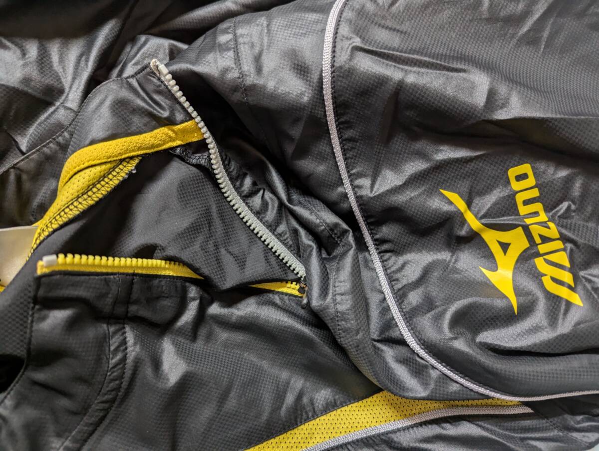 ミズノ Mizuno ナイロン ピステ O 斜めジップ 黒 ブラック ミズノ Mizuno ナイロン ピステ O 斜めジップ 黒 ブラック