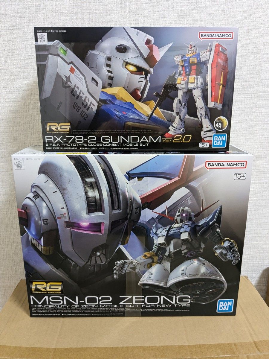 新品未組立】RG 1//144 ガンダム Ver2 0 ジオング 2体セット 新品未組立】RG 1//144 ガンダム Ver2 0 ジオング 2体セット