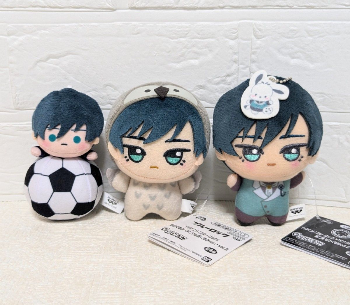 ブルーロック 糸師凛 ちびぐるみ ぬいぐるみマスコット 3種 ブルーロック 糸師凛 ちびぐるみ ぬいぐるみマスコット 3種