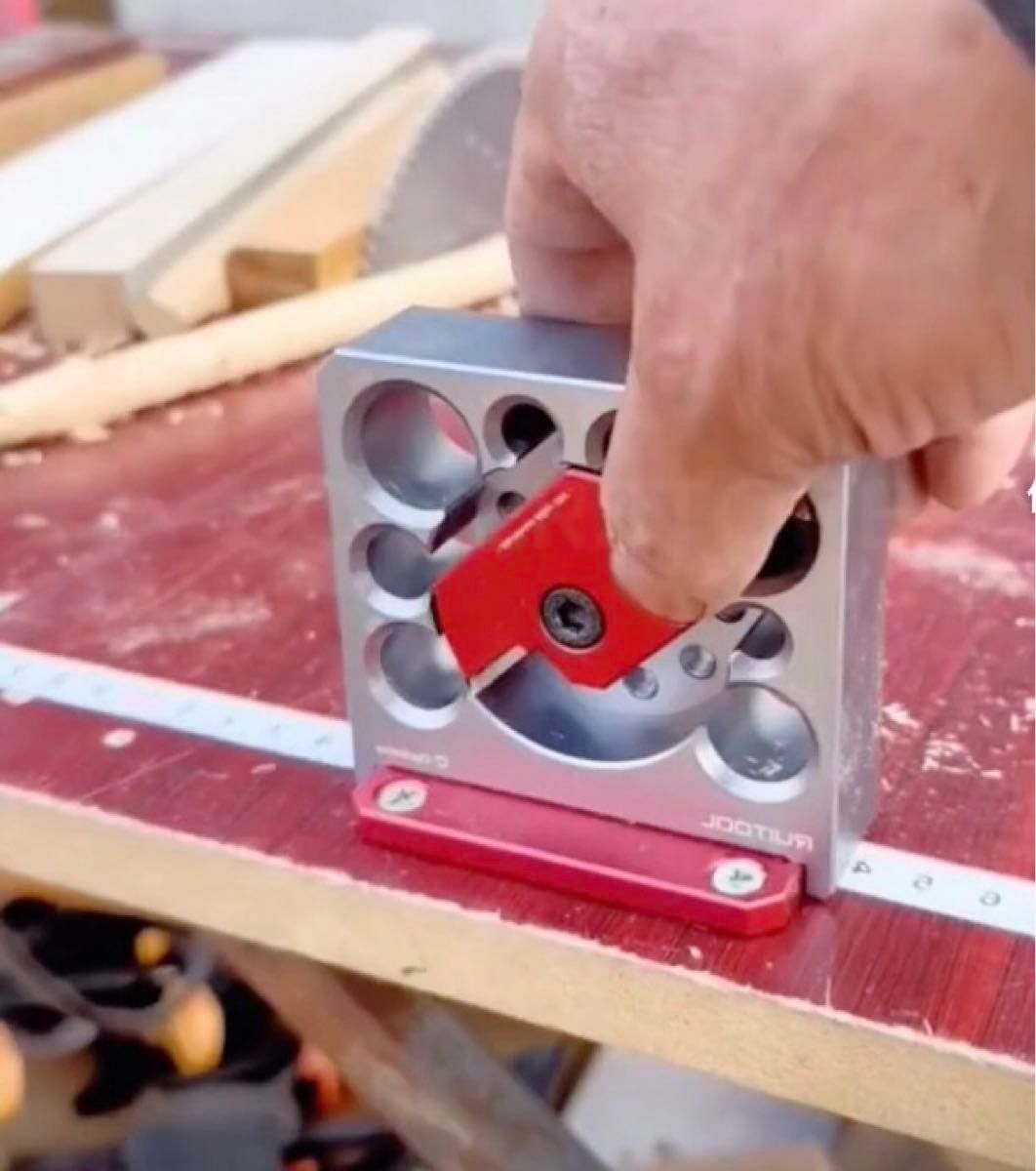 WE factory RUITOOL ダボメーカー治具 ダボカッター治具し 丸棒