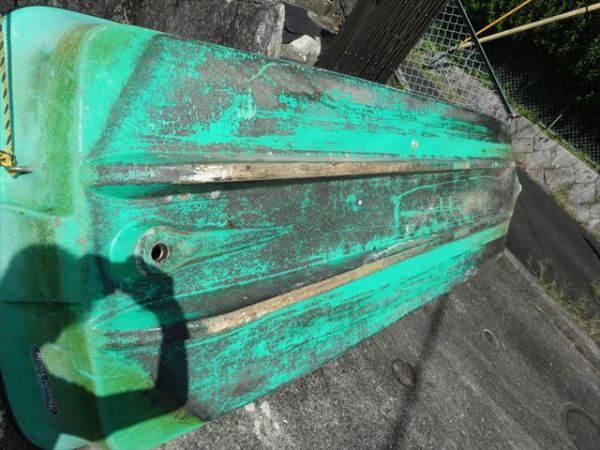 海外個人輸入 Yahoo!オークション - 約360X46X110㎝中古重量 二重構造 FRP FRPボート