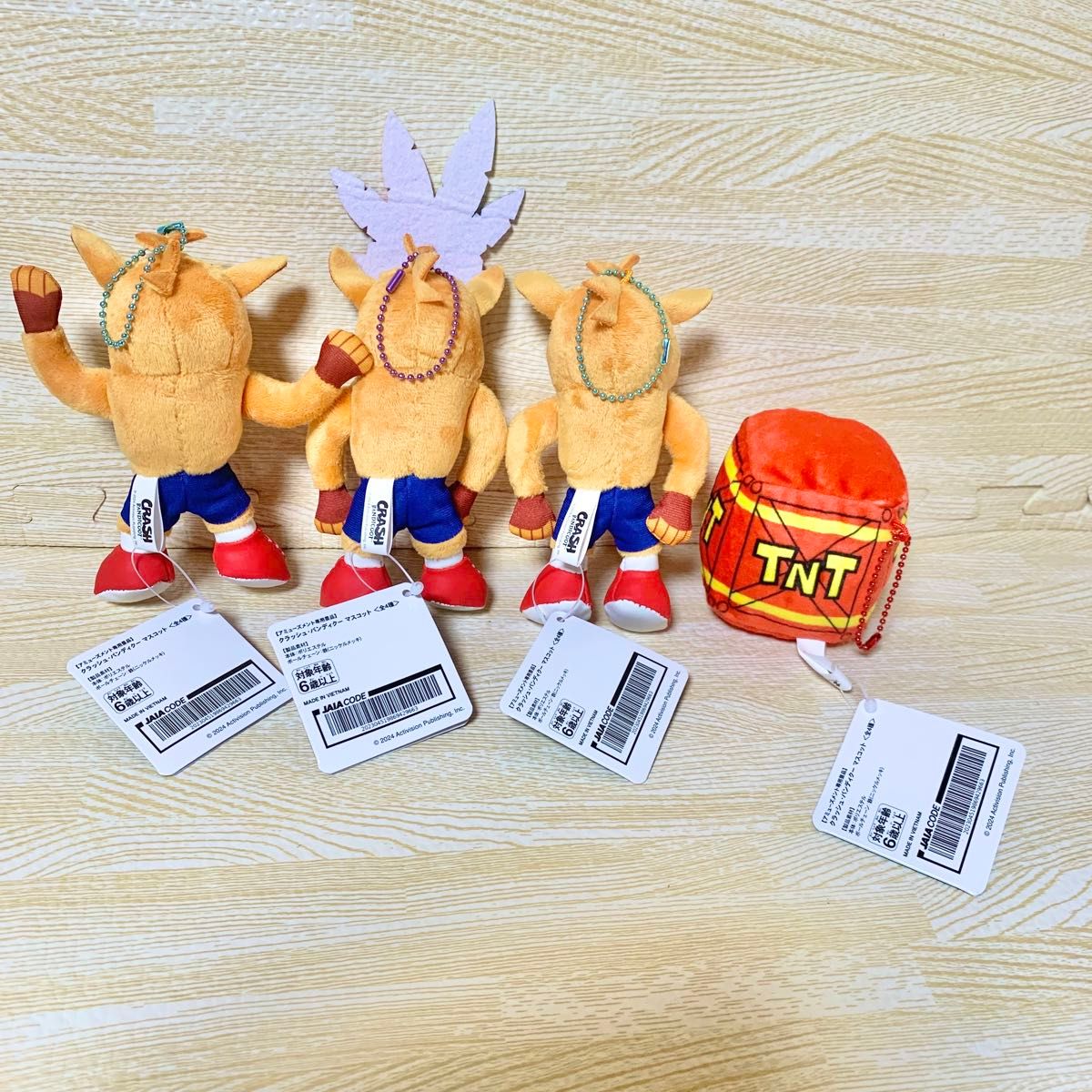 クラッシュバンディクー マスコット ぬいぐるみ ナムコ namco クラッシュバンディクー マスコット ぬいぐるみ ナムコ namco