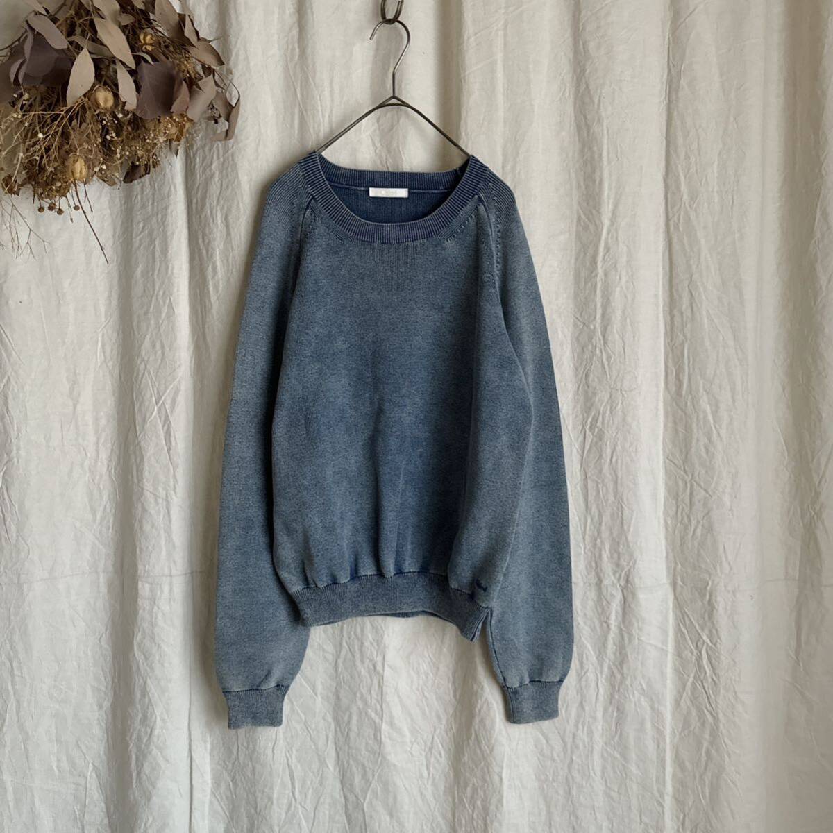 レア Chloe クロエ 2015 デニム調 スウェット トレーナー XS レア Chloe クロエ 2015 デニム調 スウェット トレーナー XS