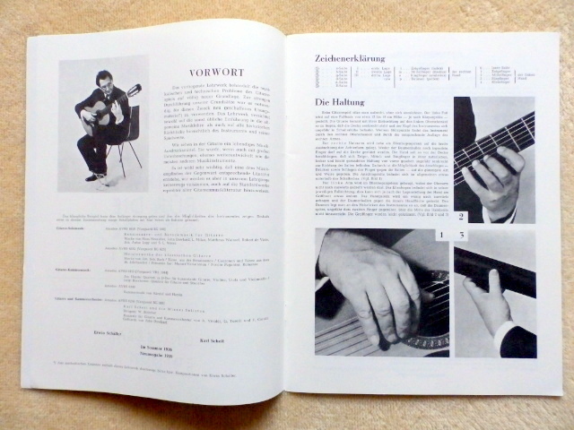 ..* LEHRWERK FUR DIE GITARRE: HEFT1 (Guitar Tutor Vol.1 Band 1) немецкий язык классическая гитара учебник 