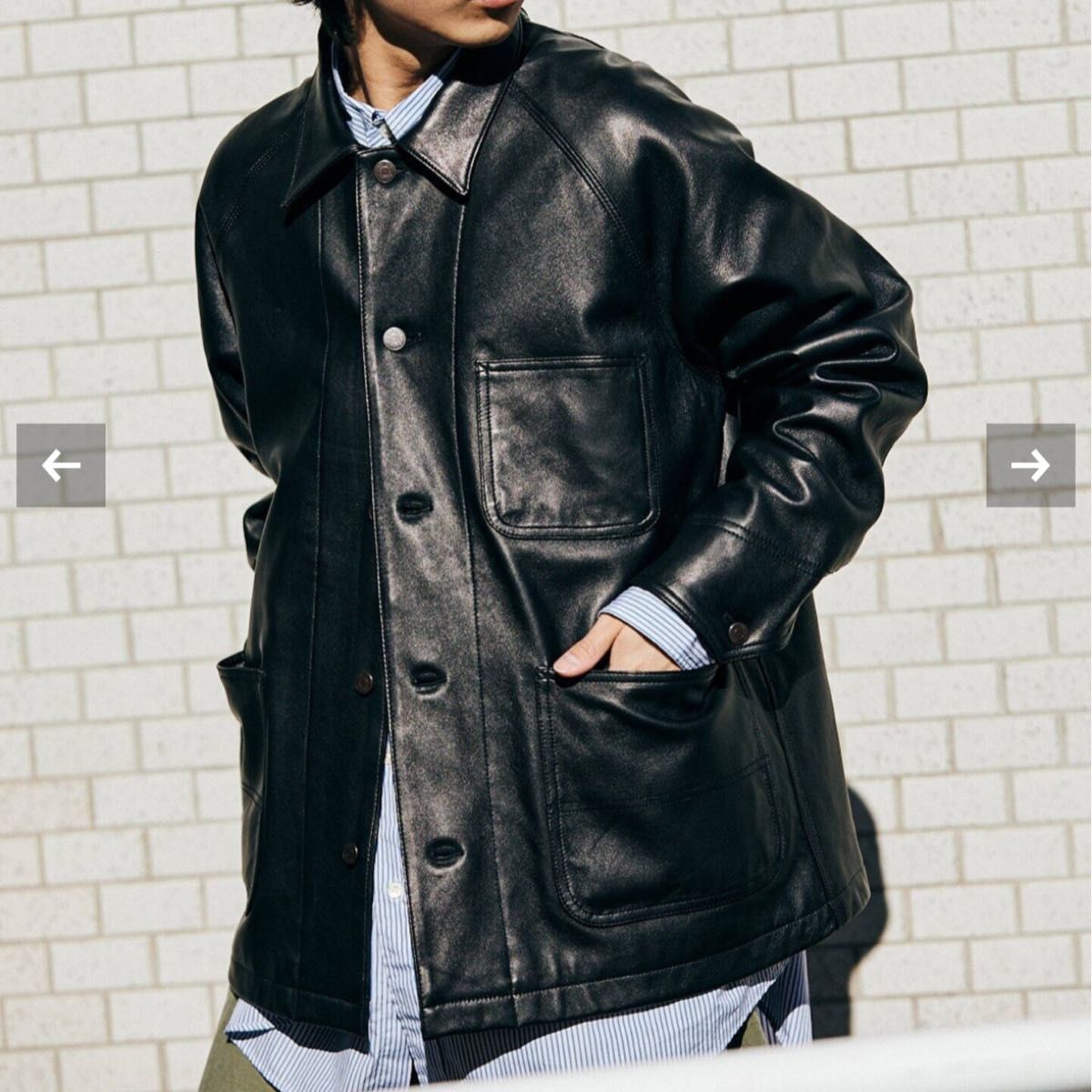 別注Schott レザーカバーオール JOURNALSTANDARD レザー 別注Schott レザーカバーオール JOURNALSTANDARD レザー