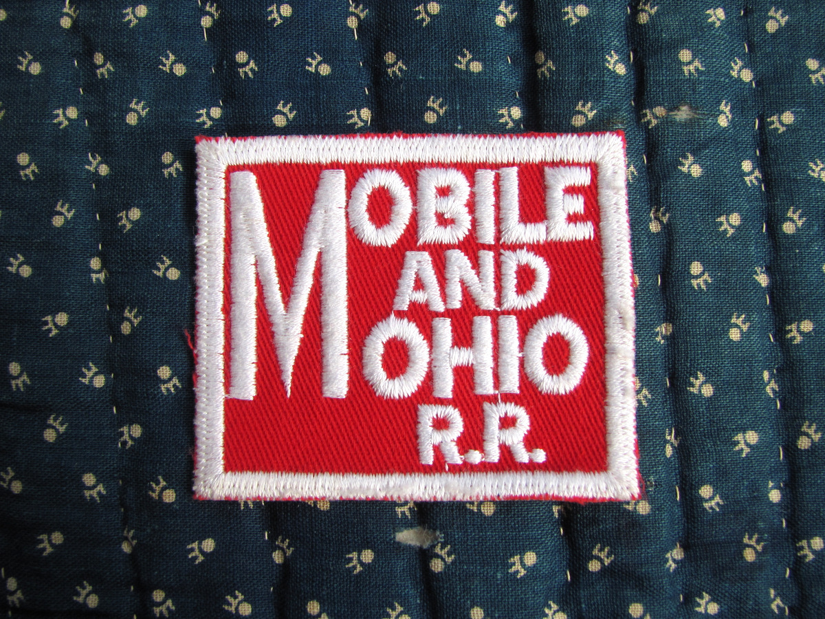 【ワッペン】1970s Mobile & Ohio デッドストック USA レイルロード ビンテージ アメリカ 鉄道 古着 レア ワーク カバーオール ジーンズ_画像4