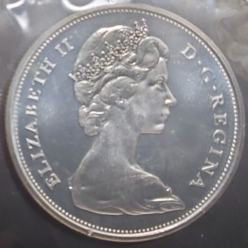 1967年カナダ銀貨 建国100周年記念 プルーフ貨幣セット 銀貨4枚 1967年カナダ銀貨 建国100周年記念 プルーフ貨幣セット 銀貨4枚