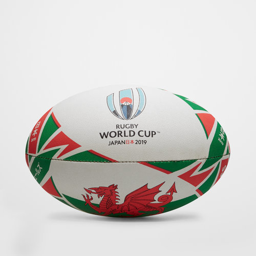 [5号] GILBERT ラグビーワールドカップ 2019 ウェールズ フラッグボール RWC2019 ギルバート_画像1