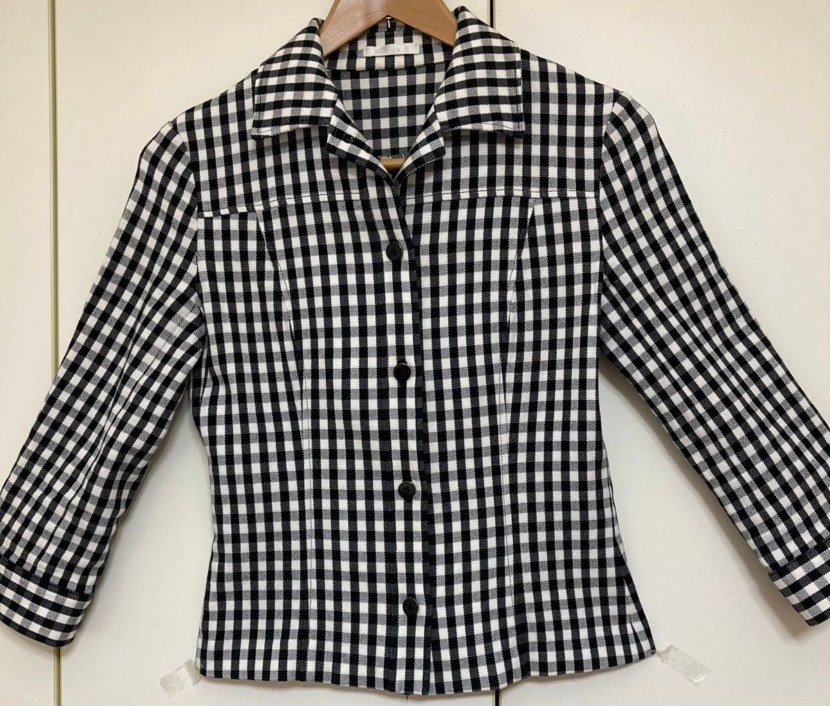 美品】リュデベー白黒チェック（千鳥格子）ジャケット｜Yahoo!フリマ 