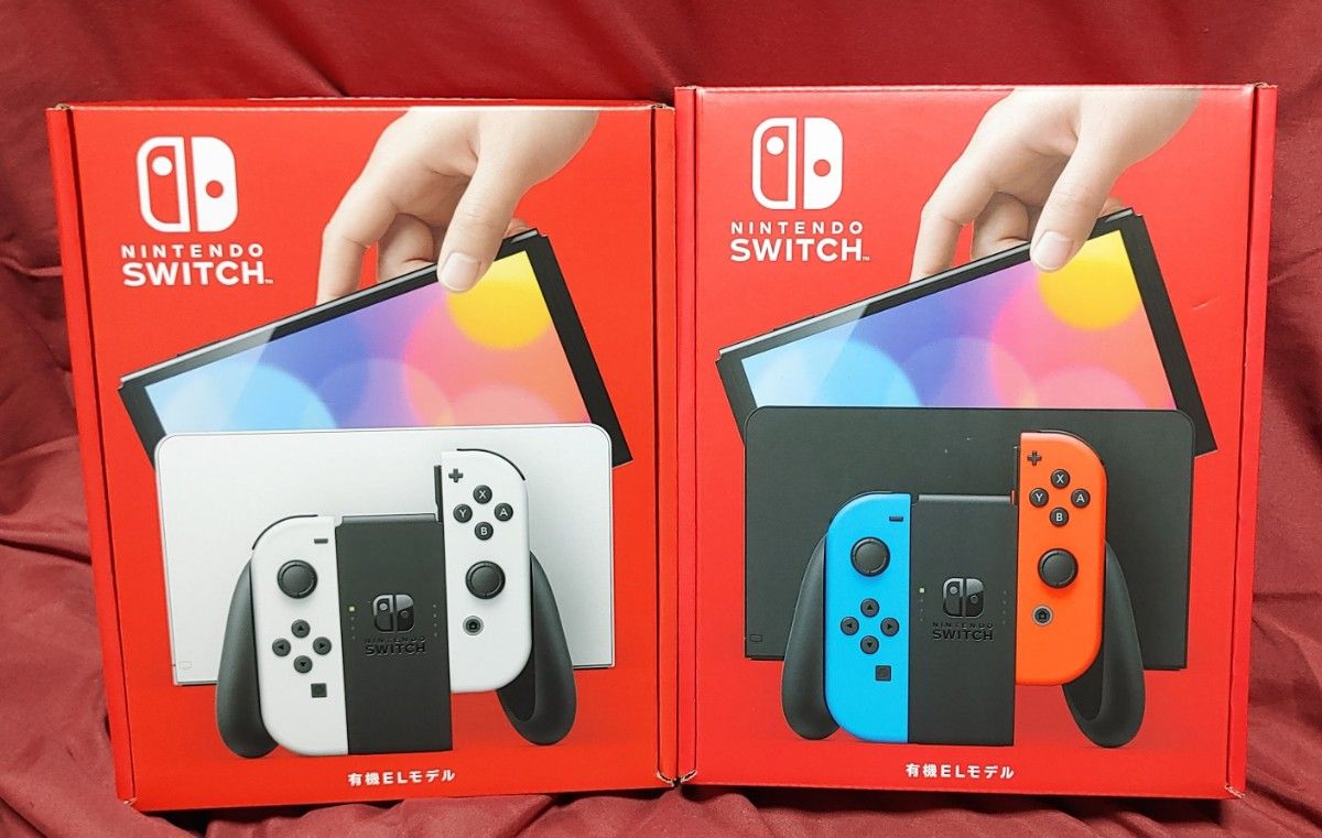 ニンテンドースイッチ 本体 有機EL 新品 未使用 2台 セット ニンテンドースイッチ 本体 有機EL 新品 未使用 2台 セット