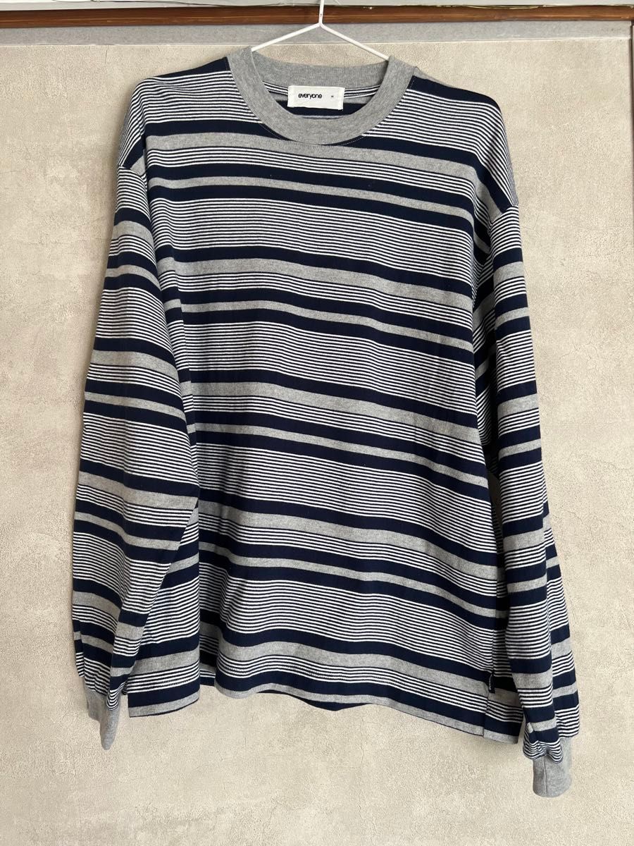 everyone border long sleeve tee shirt|Yahoo!フリマ(旧 everyone border long sleeve tee shirt|Yahoo!フリマ(旧
