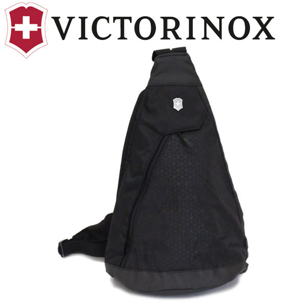 正規 VICTORINOX (ビクトリノックス) アルトモント オリジナル デュアル・コンパートメント モノスリング tlu606748-ブラック_VICTORINOX