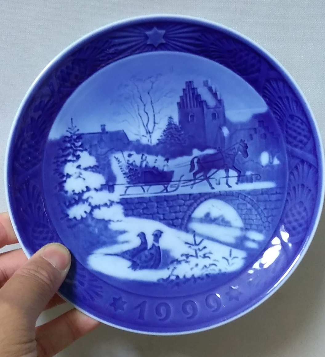 期間限定特価品 ロイヤルコペンハーゲン イヤープレート 1999 tdh