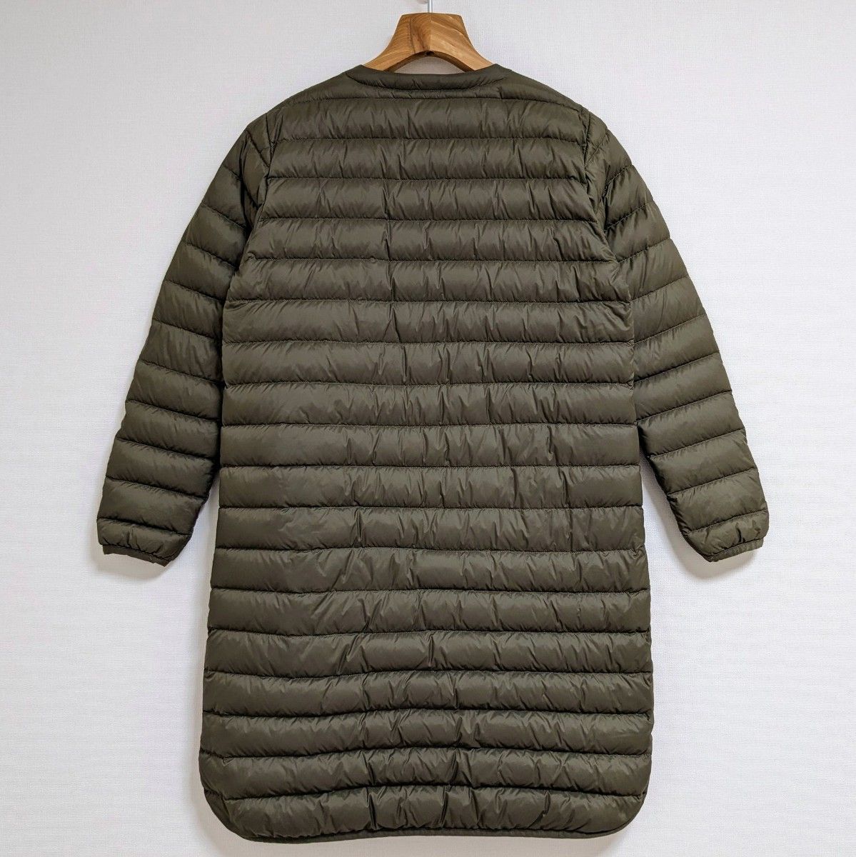 DANTON/Vネック インナー ロングダウンコート ジャケット 36 DANTON/Vネック インナー ロングダウンコート ジャケット 36