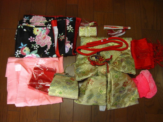 7 лет кимоно obi мелкие вещи ②