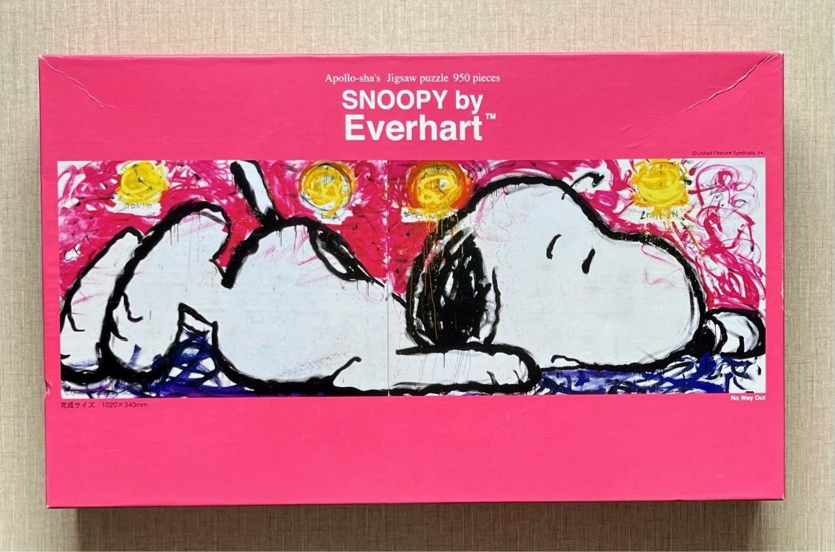 【超希少・未開封】SNOOPY トムエバハート ノーウェイアウト 950ピース 超希少・未開封】SNOOPY トムエバハート ノーウェイアウト 950ピース