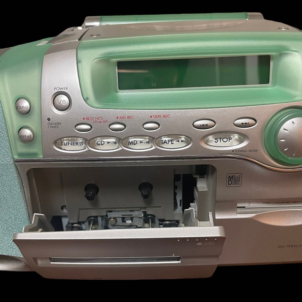 完品 KENWOOD MDX-F3 CD MD カセット ラジカセ ランページ CD 完品 KENWOOD MDX-F3 CD MD カセット ラジカセ ランページ CD
