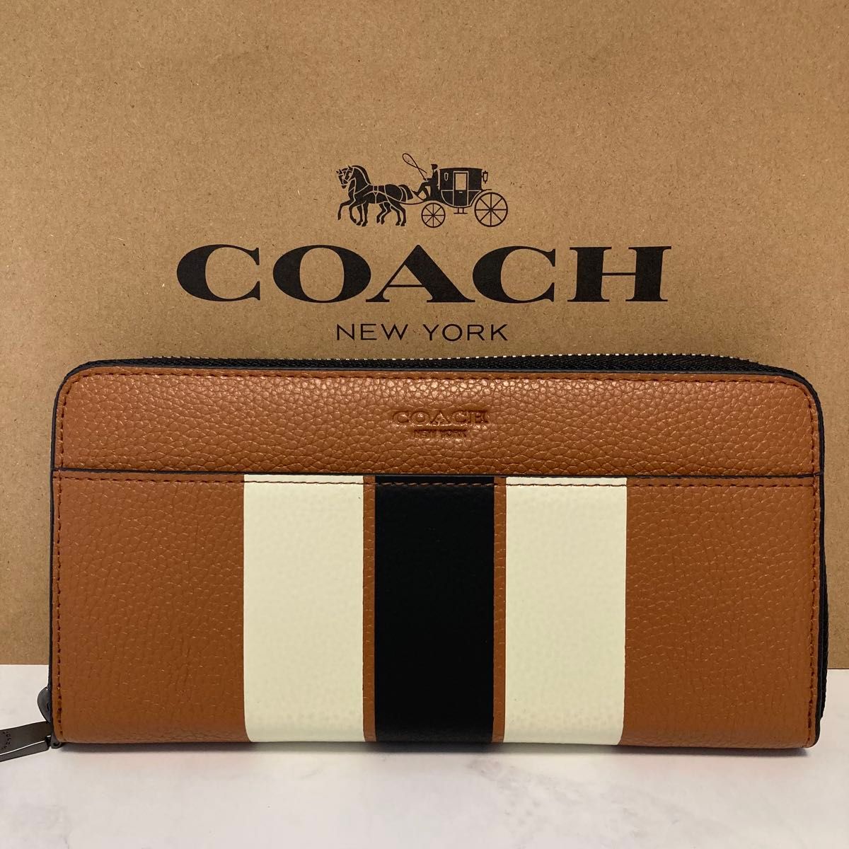 新品 COACH 長財布 コーチ 長財布 レディース メンズ ブラウン 新品 COACH 長財布 コーチ 長財布 レディース メンズ ブラウン