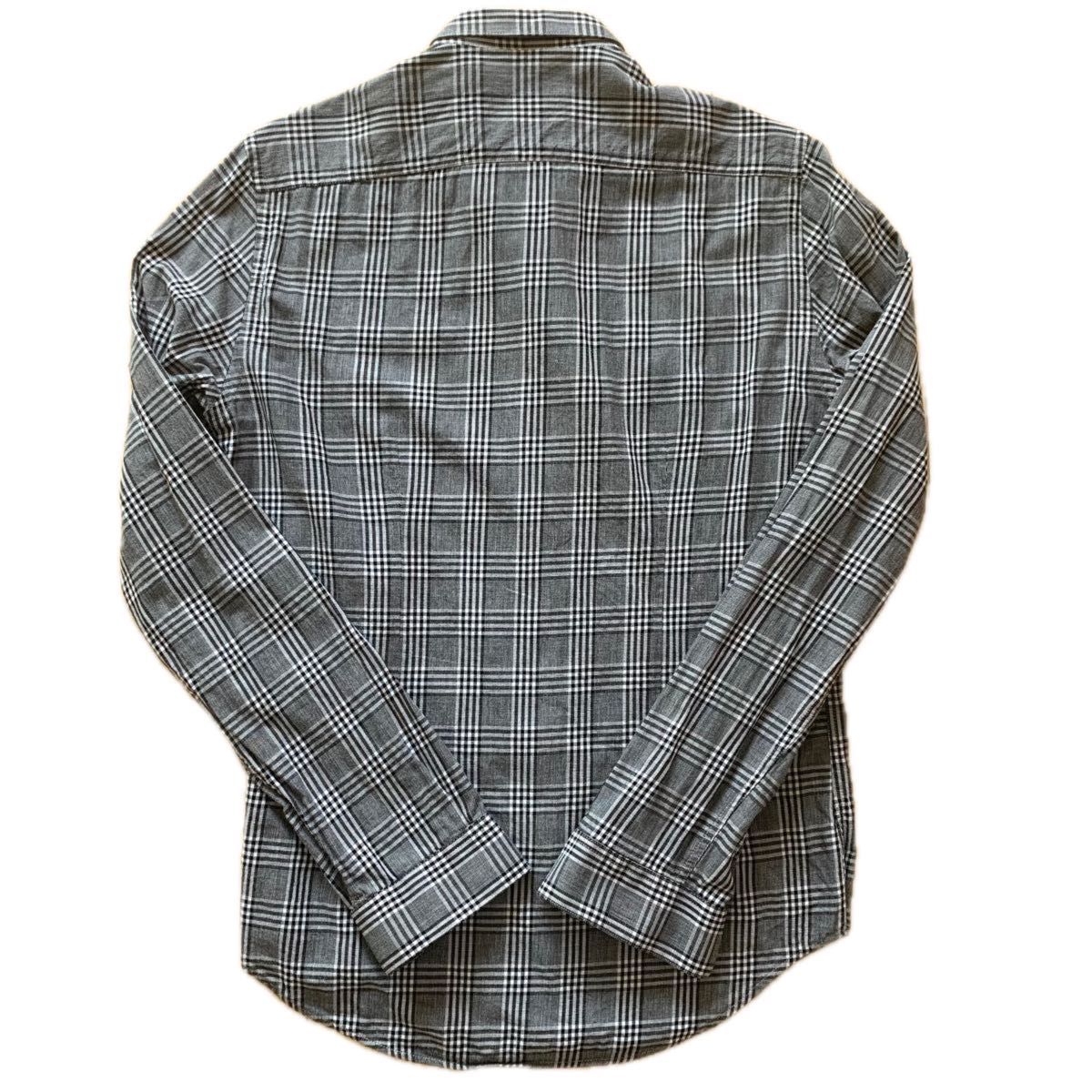 ZARA MAN スリムフィットシャツ メンズ 長袖シャツ チェック ZARA MAN スリムフィットシャツ メンズ 長袖シャツ チェック