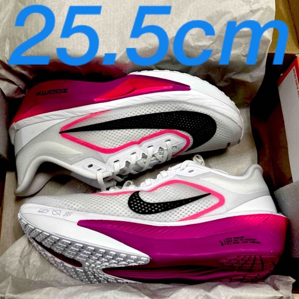 新品箱付き ナイキ ズームフライ6 ZOOM FLY 6 25.5cm 7.5 新品箱付き ナイキ ズームフライ6 ZOOM FLY 6 25.5cm 7.5