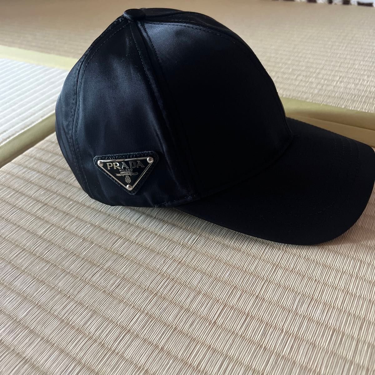 ☆送料関税込☆PRADA プラダ ナイロン ベースボールキャップ☆ 未使用 PRADA プラダ ナイロン ベースボールキャップ 黒(PRADA