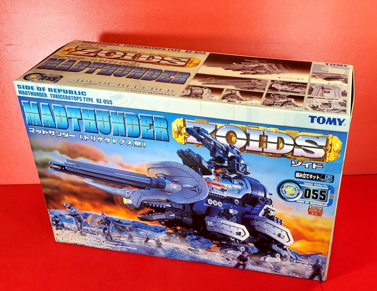 ゾイド マッドサンダー 組み立て済み 2002年 4月20日 発売 箱 ゾイド マッドサンダー 組み立て済み 2002年 4月20日 発売 箱