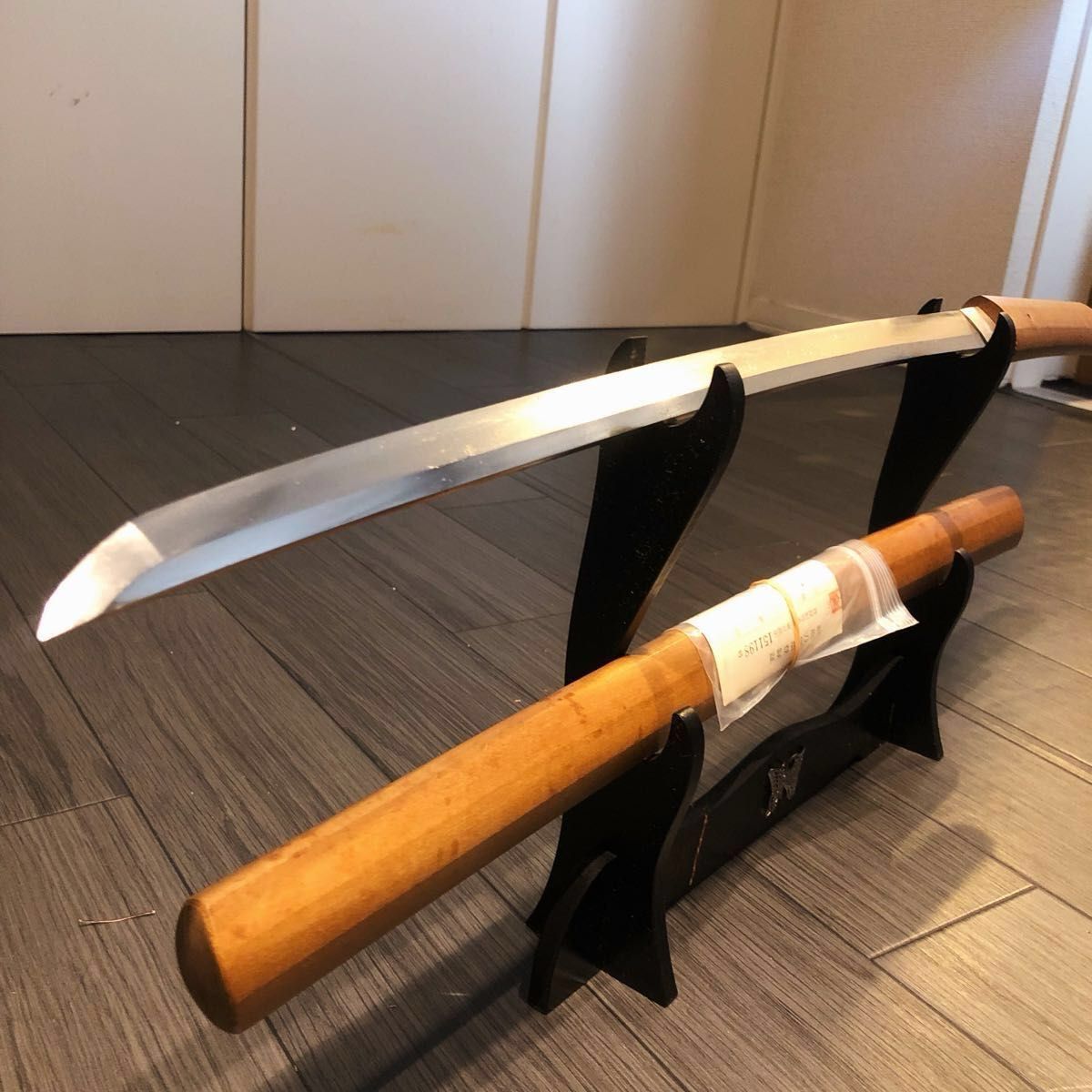 日本刀 無銘 53 9cm 脇差 直刃 白鞘 登録証 打刀|Yahoo!フリマ 日本刀 無銘 53 9cm 脇差 直刃 白鞘 登録証 打刀|Yahoo!フリマ