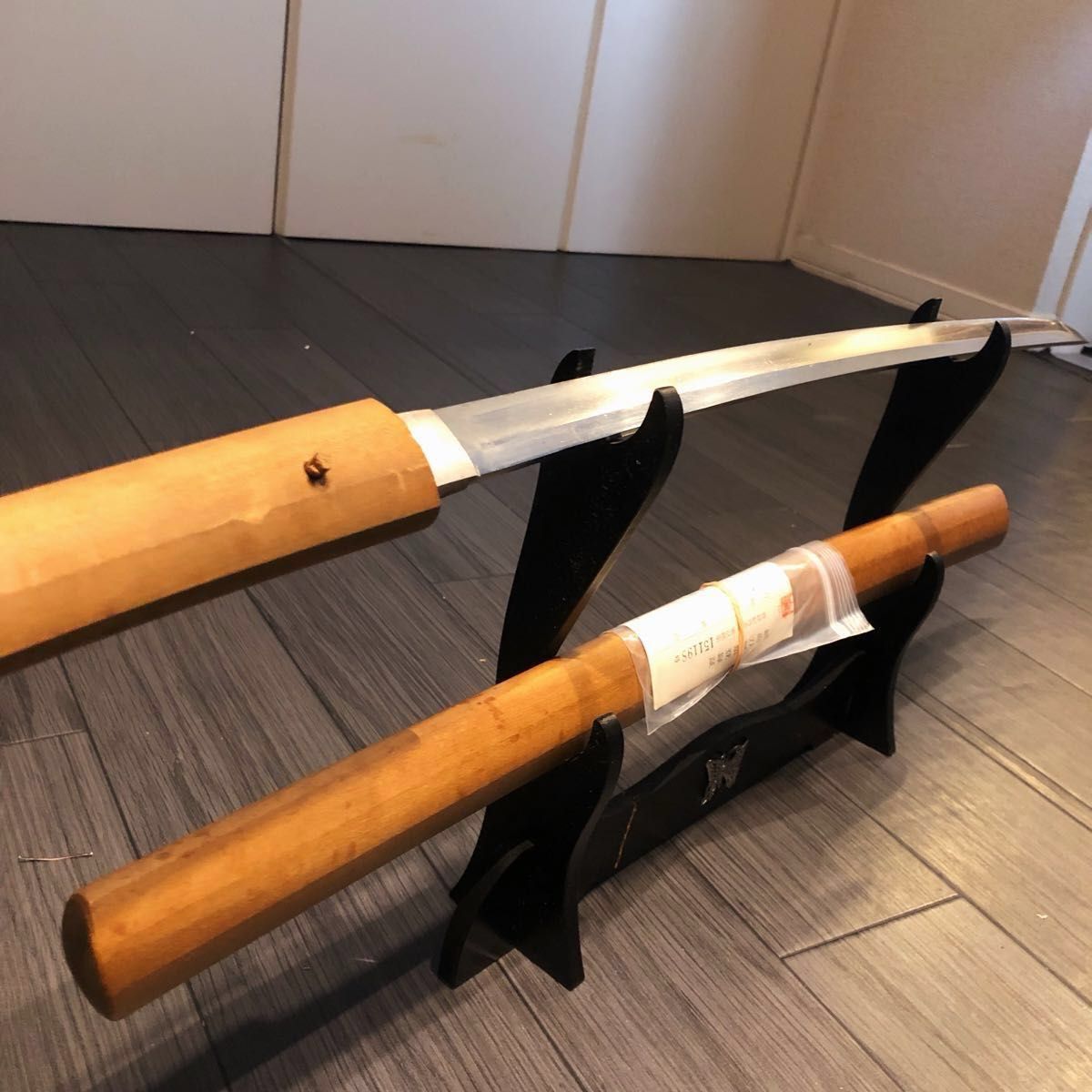 【保存版】 日本刀 無銘 打刀|Yahoo!フリマ 登録証 白鞘 直刃 脇差 9cm 53 ヘラブナ竿