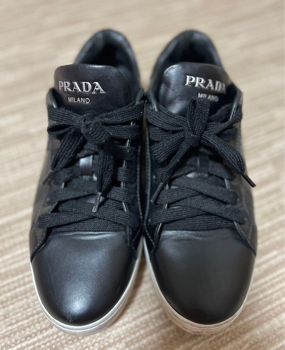 プラダ PRADA スニーカー 37 黒 シューズ ブラック|Yahoo プラダ PRADA スニーカー 37 黒 シューズ ブラック|Yahoo