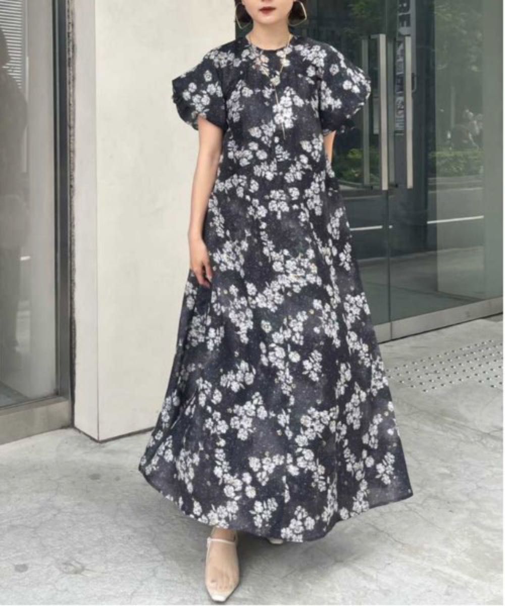 KEITAMARUYAMA × AMERI BLUR FLOWER DRESS|Yahoo!フリマ(旧 KEITAMARUYAMA × AMERI BLUR FLOWER DRESS|Yahoo!フリマ(旧