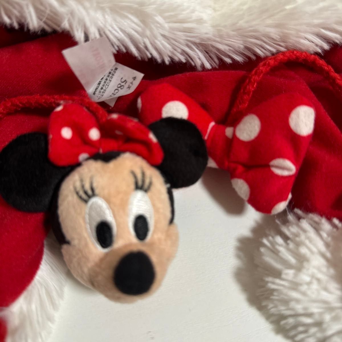 ディズニー ミニー ファンキャップ フワフワ ファー クリスマス ディズニー ミニー ファンキャップ フワフワ ファー クリスマス