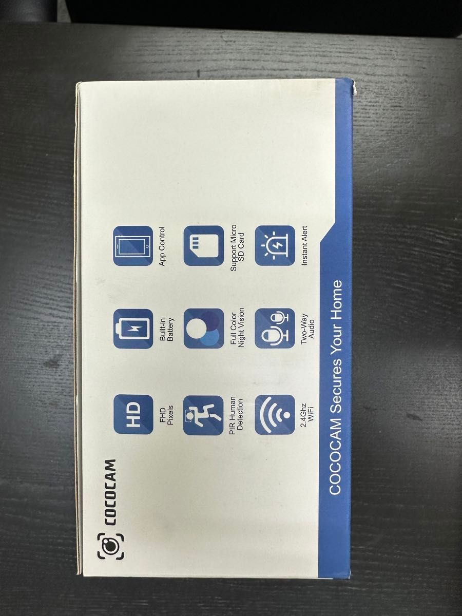 COCOCAM超高画素・完全無線防犯カメラ二個付きソーラー COCOCAM超高画素・完全無線防犯カメラ二個付きソーラー