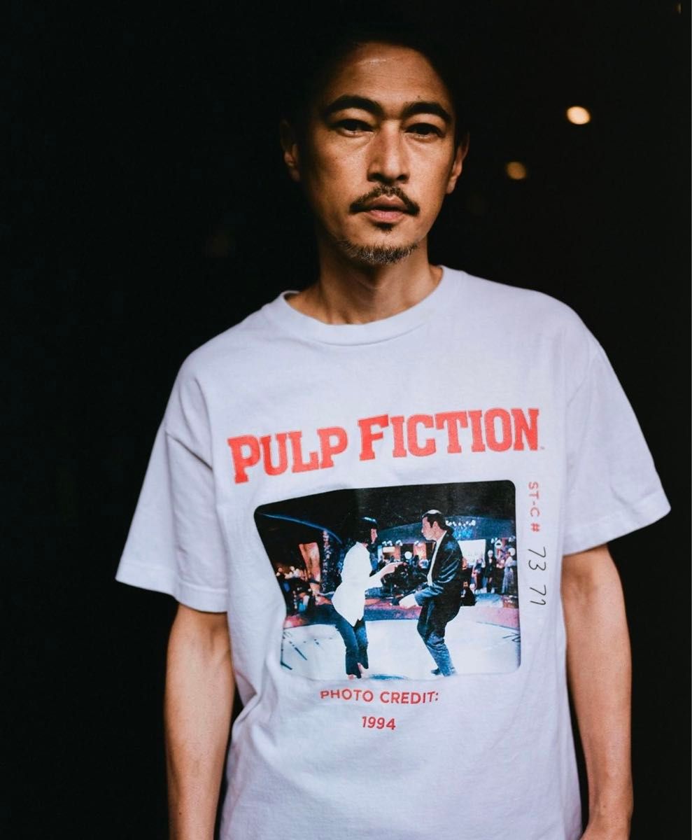 WACKO MARIA Pulp Fiction T-Shirt White ワコマリア パルプ WACKO MARIA Pulp Fiction T-Shirt White ワコマリア パルプ