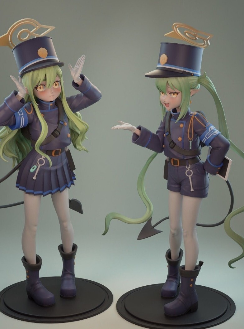 未塗装未組立ガレージキットガレキフィギュアブルアカブルー 未塗装未組立ガレージキットガレキフィギュアブルアカブルー